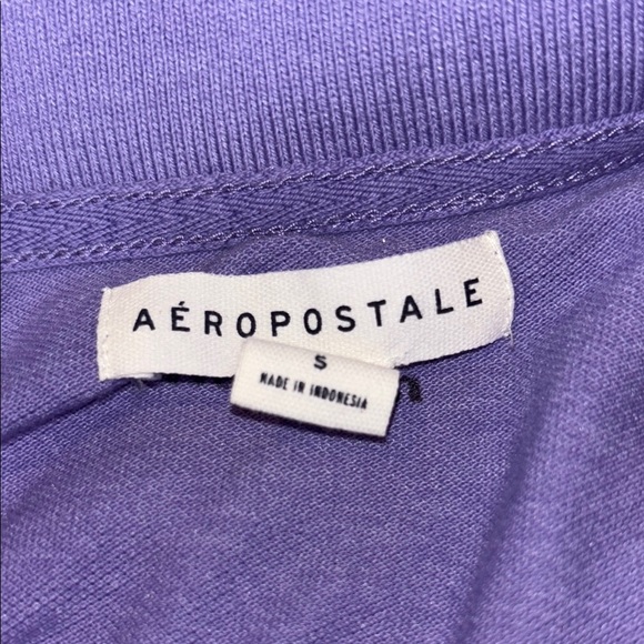 Aeropostale Lavender Polo Shirt - Picture 2 of 3